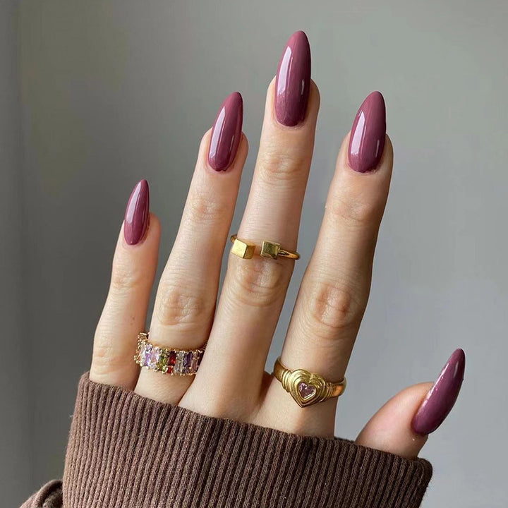 Elegant Acrylic Nails with High Gloss Finish Kalsten