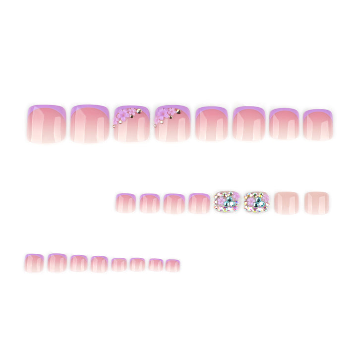 Artful nail design with elegant glitter accent Kalsten