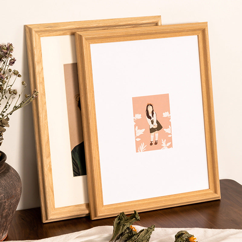 Wooden Artwork Display Frame for Home Decor