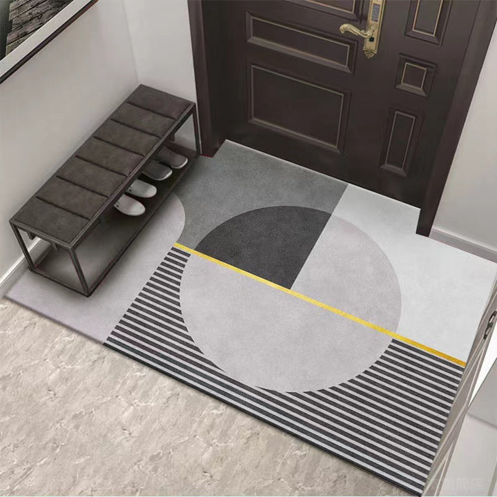 Geometric Patterned Indoor Area Mat Kalsten