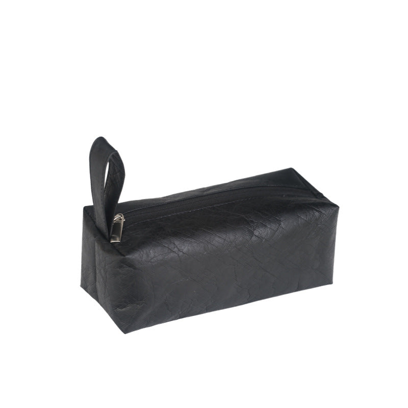Genuine Leather Zip Pencil Case