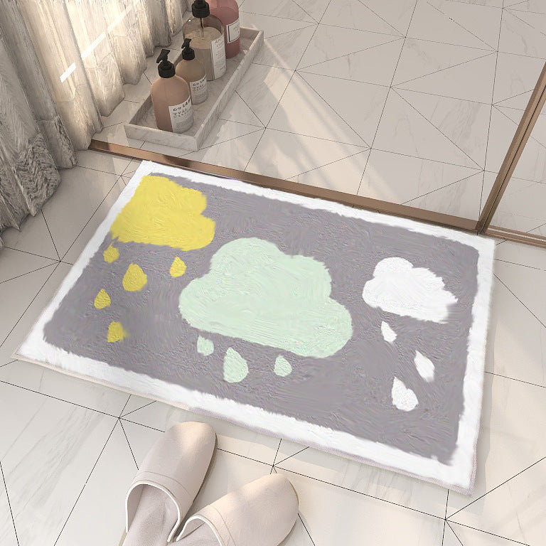 Decorative Rainbow Area Mat