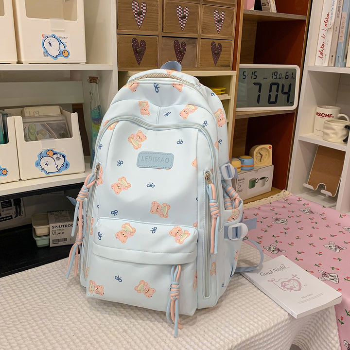 Cute Character-Printed Backpack Kalsten