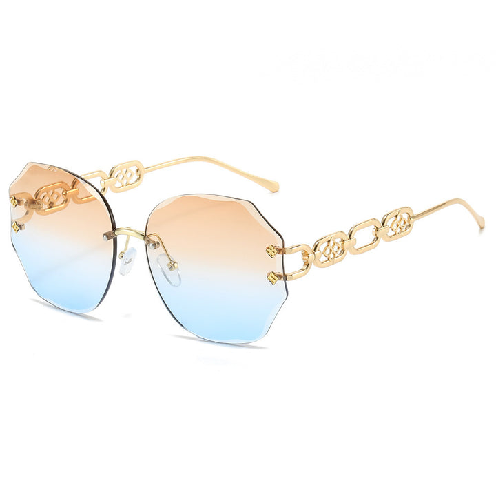 Elegant Oversized Octagonal Sunglasses Kalsten