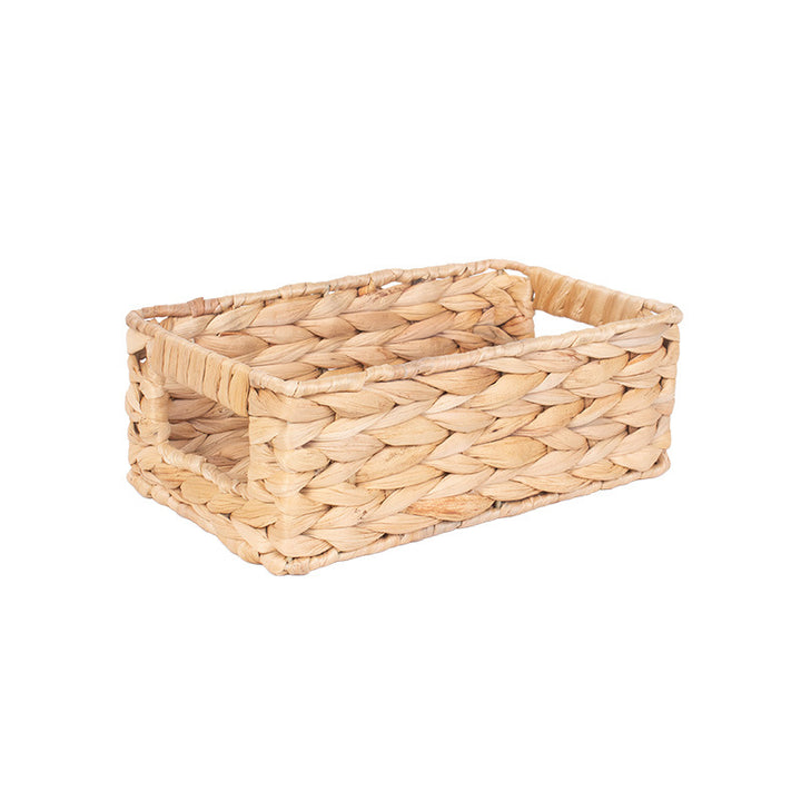 Versatile Rectangular Woven Storage Basket Kalsten