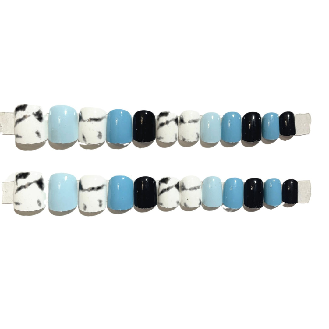 Artistic Animal-Themed Press-On Nails