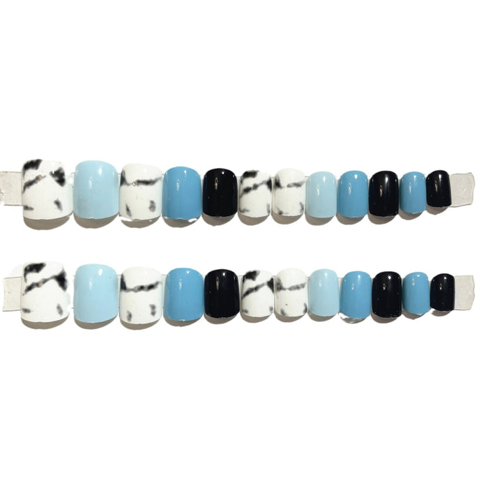 Artistic Animal-Themed Press-On Nails