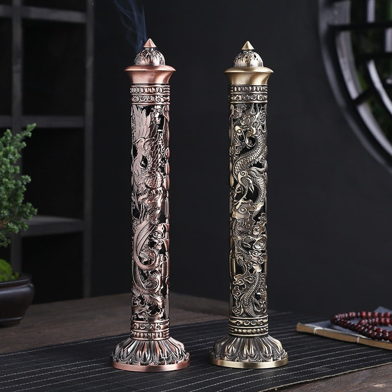Incense Holder with Intricate Dragon Design Kalsten