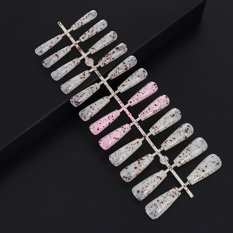 Artificial nails in creative drop design Kalsten
