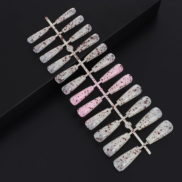 Artificial nails in creative drop design Kalsten