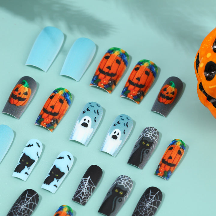 Creative Halloween Design Artificial Nails Kalsten