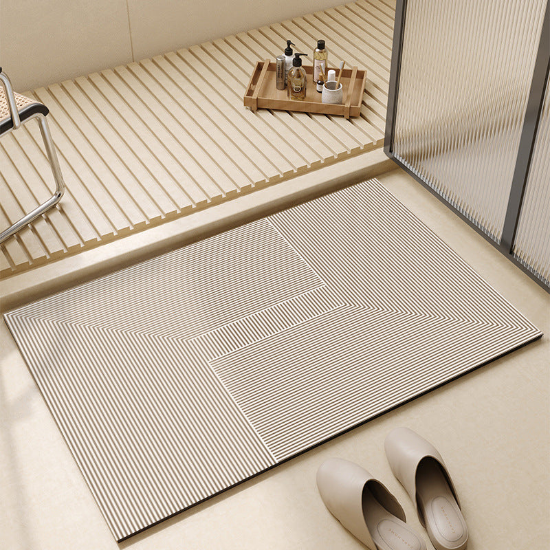 Elegant Textured Bath Mat