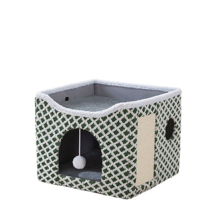 Cozy Plush Cat Hideout Kalsten