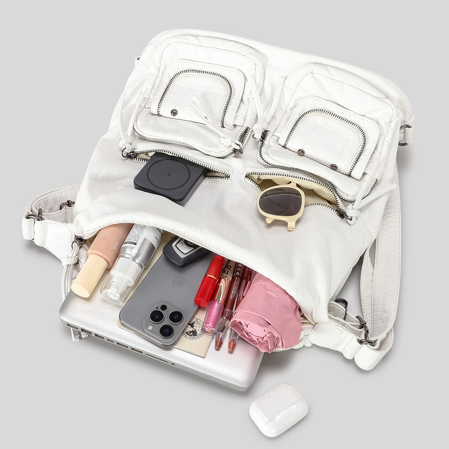 Multi-Pocket Fashion Handbag