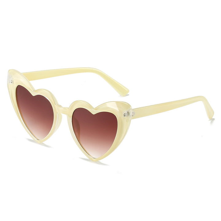 Ladies Heart-Shaped Sunglasses in Innovative Design Kalsten