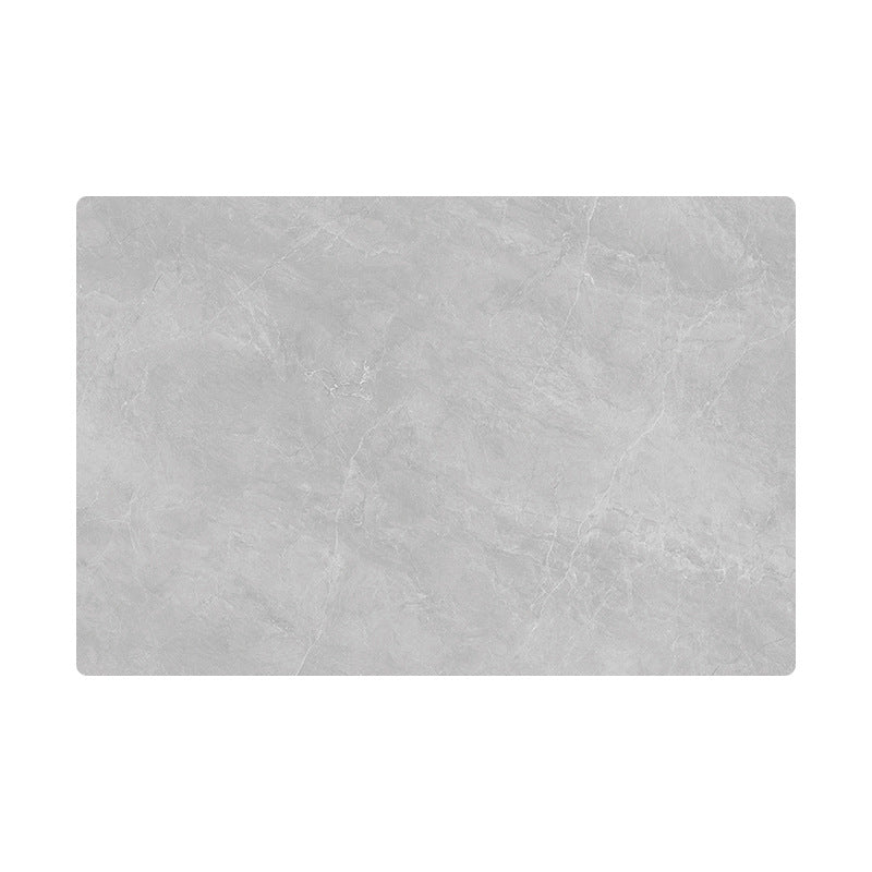 Luxurious Marble-Patterned Bath Mat Kalsten