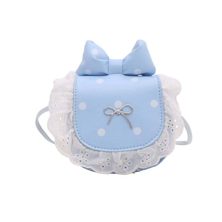 Playful Bow-Embellished Mini Crossbody Bag