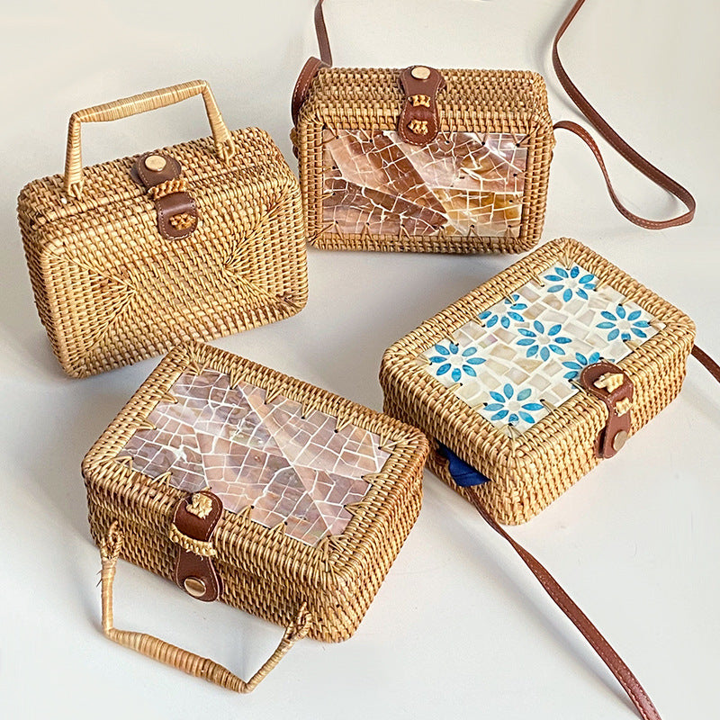 Handwoven basket bag Kalsten