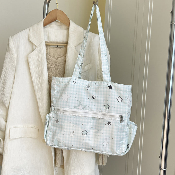 Illustrated Canvas Tote Bag Kalsten