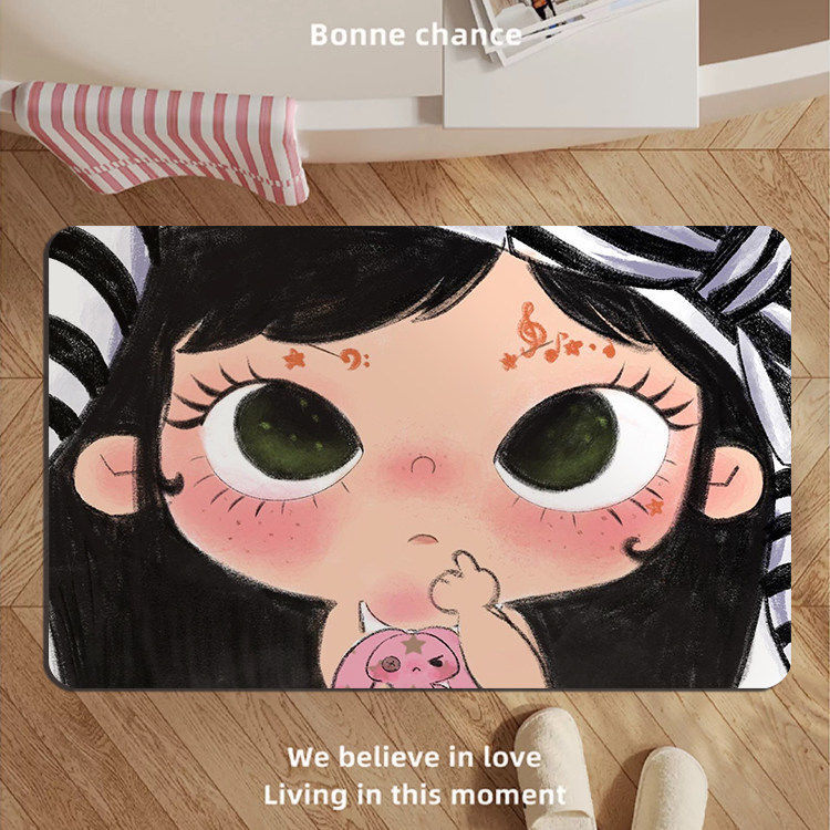 Adorable Cartoon Character Bath Mat Kalsten