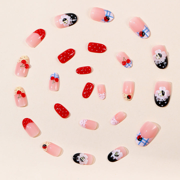 Decorative 3D Fruit and Insect Nail Art Set Kalsten