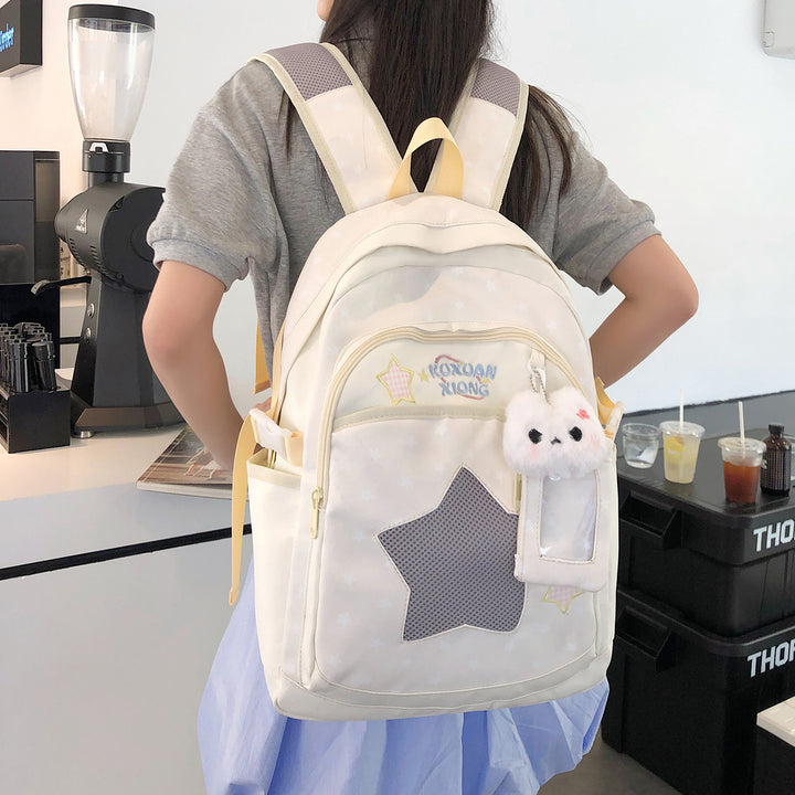 Cute Star-Print Backpack Kalsten