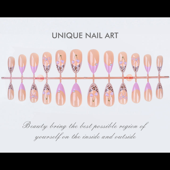 Artistic Press-On Nail Design Set Kalsten