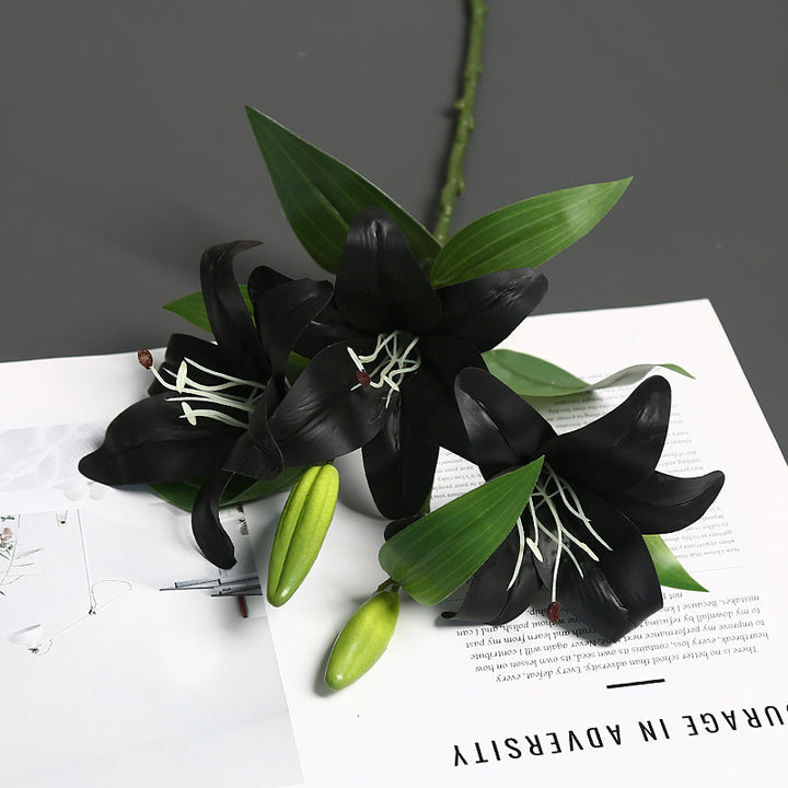 Lifelike Lily Stem Arrangement