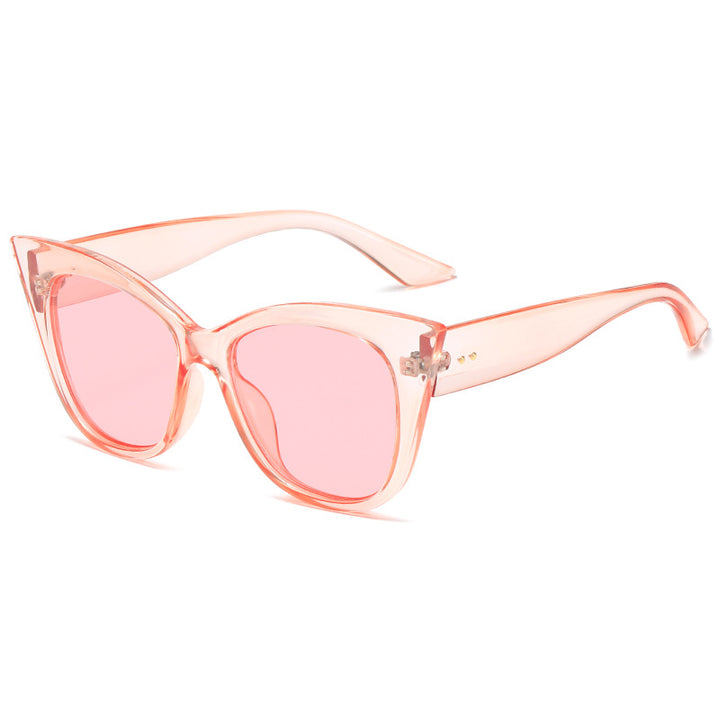 Women extravagant Cat-Eye sunglasses with mirrored lenses Kalsten