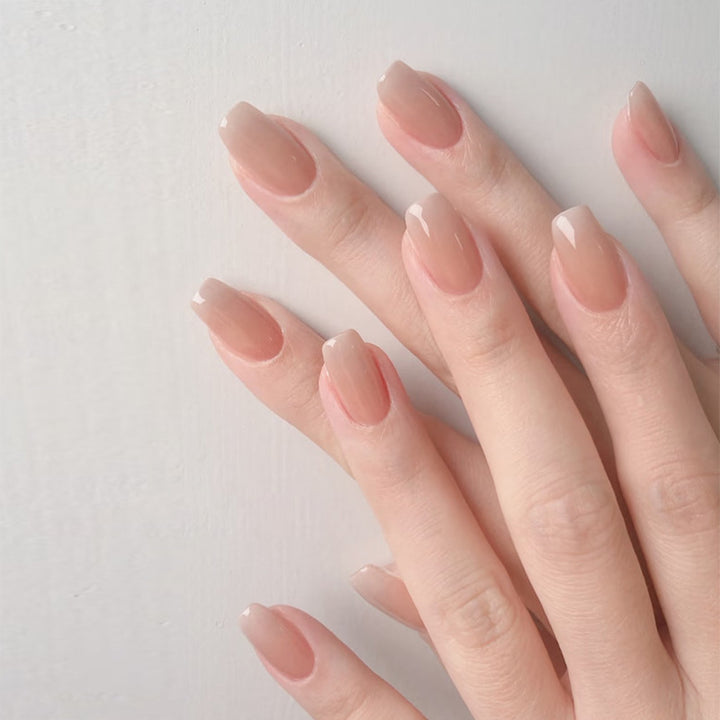 Elegant French Tip Press-On Nails Set Kalsten