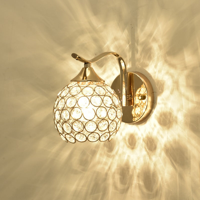 Crystal Accent Wall Sconce
