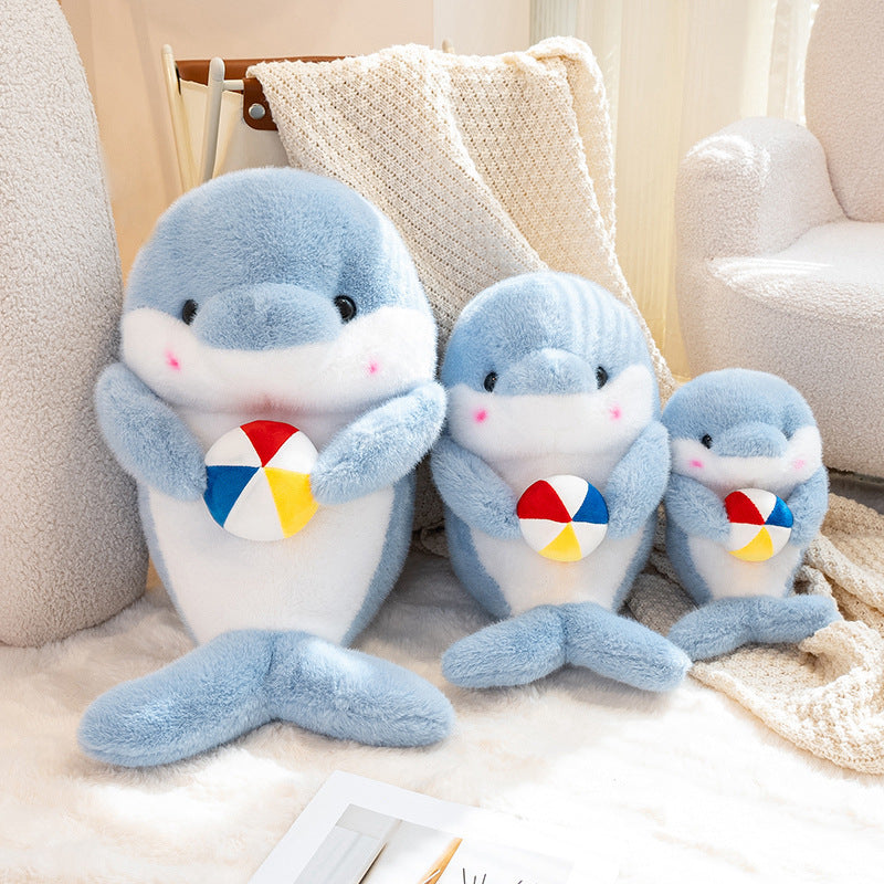 Cuddly Plush Seal Toy with Play Ball Accessory Kalsten