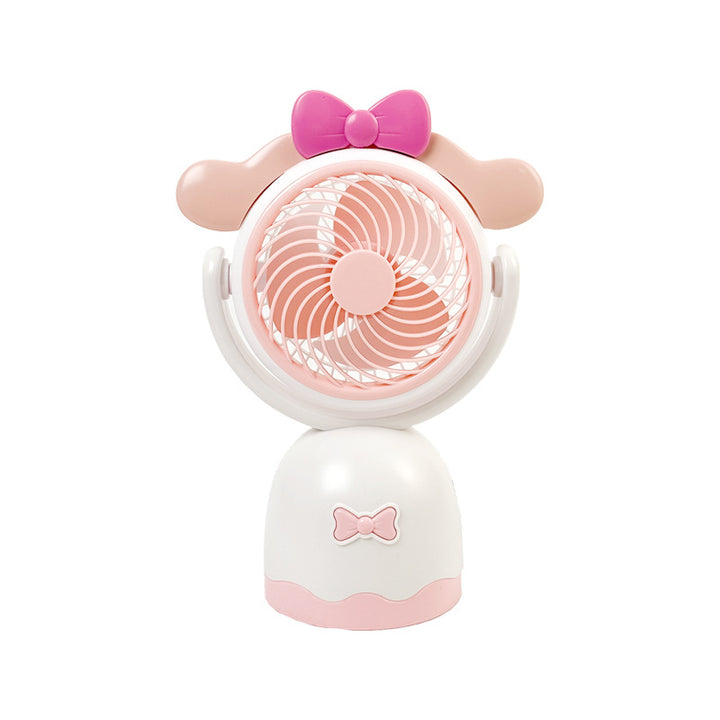 Ladies Portable Hand Fan with Cute Cat Ear Design Kalsten