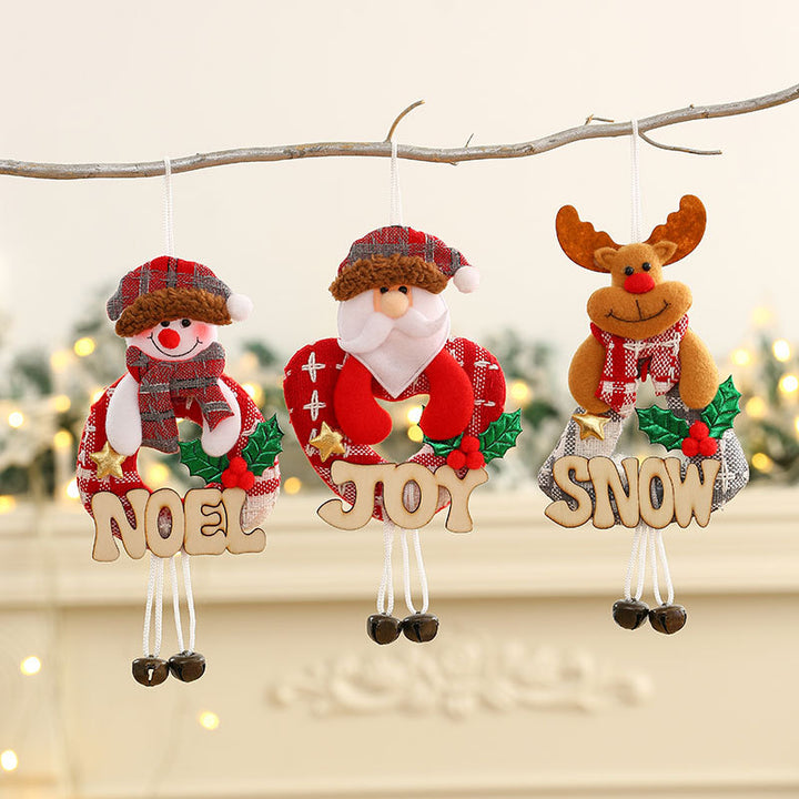 Decorative Christmas Snowman Wreath Kalsten
