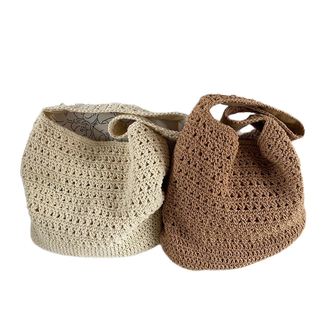 Hand-knotted leisure shoulder bag Kalsten