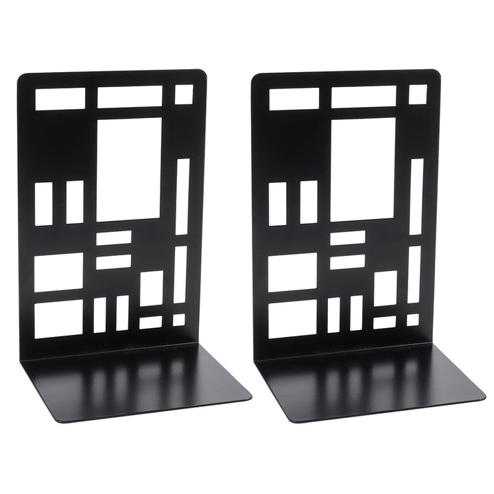 Artistic Geometric Design Bookends