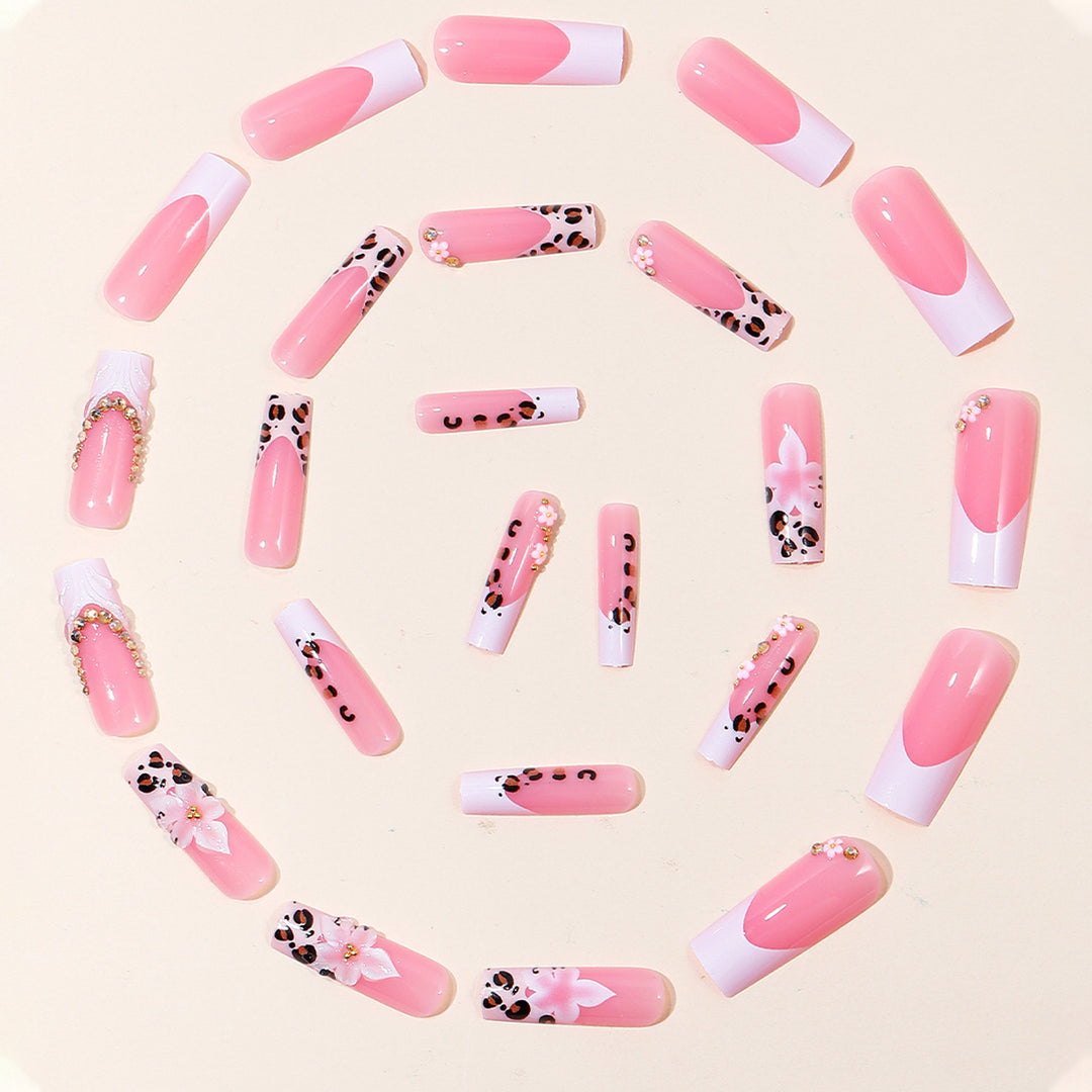 Decorative Floral Acrylic Nail Extensions Kalsten 1789713530