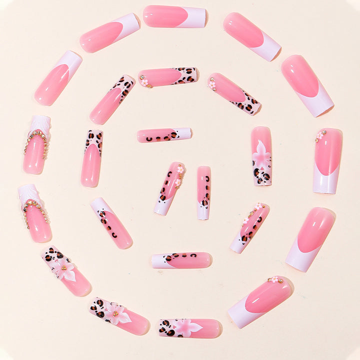 Decorative Floral Acrylic Nail Extensions Kalsten 1789713530