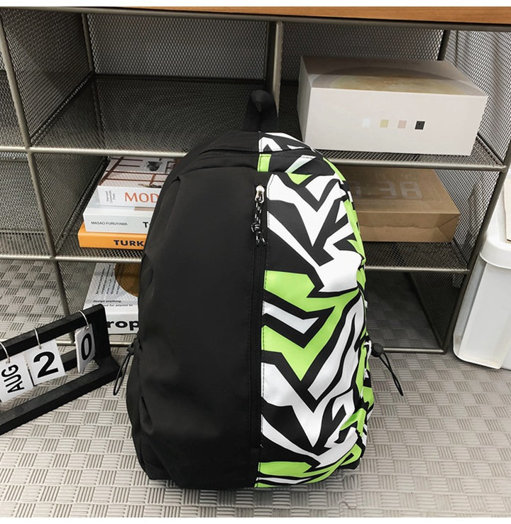 Graphic Print Backpack Kalsten