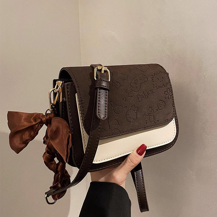 Chic Textured Mini Crossbody Bag Kalsten