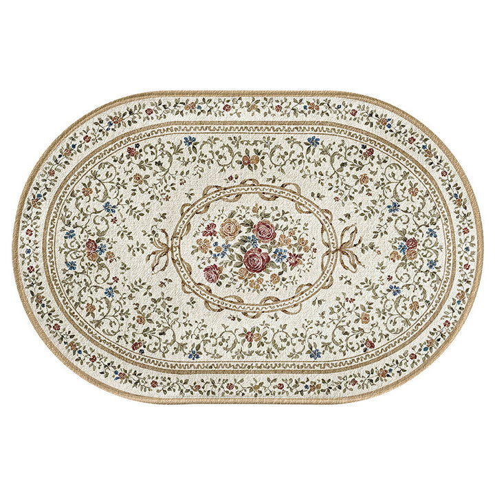 Elegant Floral Design Area Rug Kalsten
