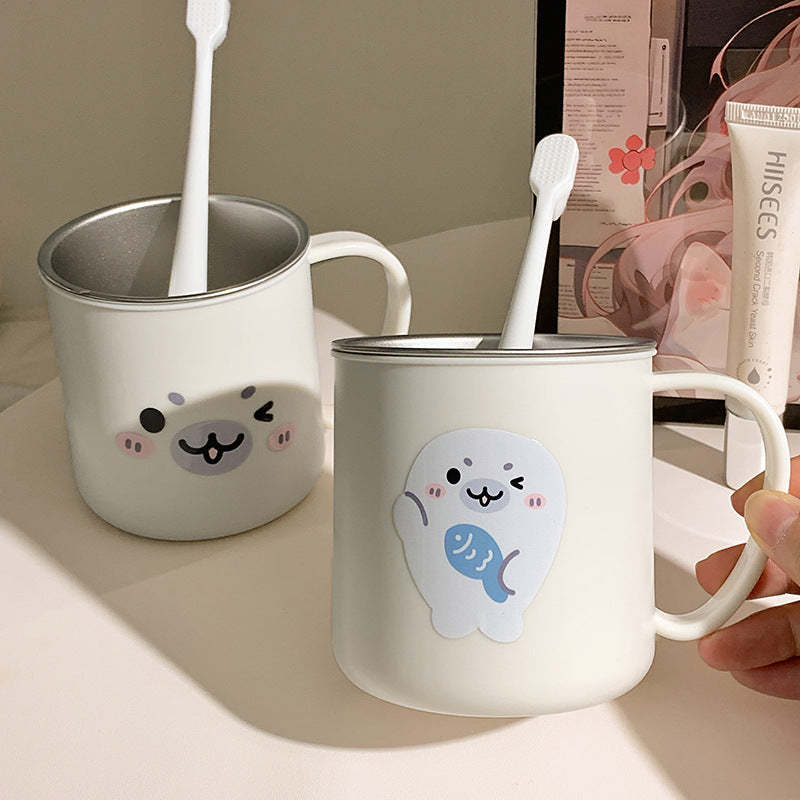 Funny mug with cute seal motif Kalsten