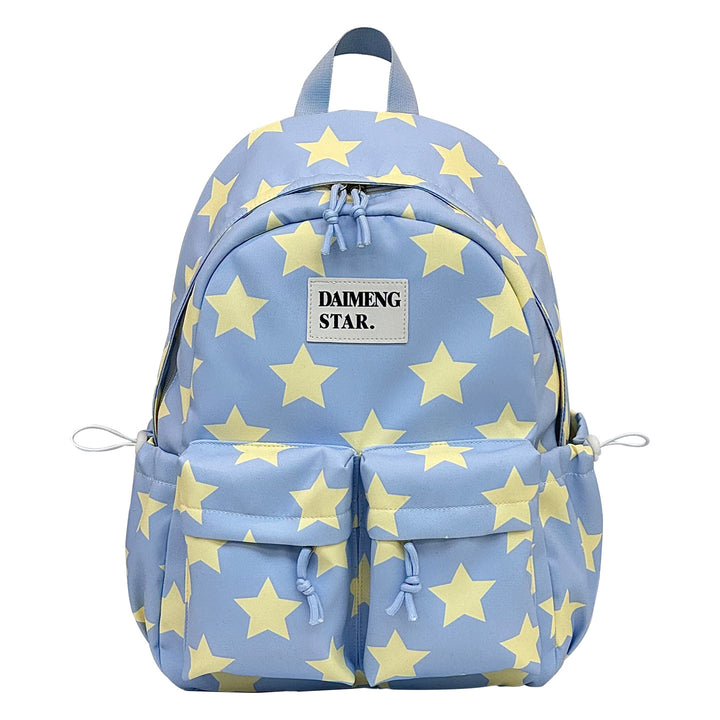 Star-Patterned Casual Backpack Kalsten