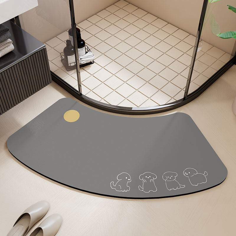 Decorative Shower Mat Kalsten