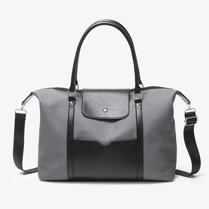 Classic Canvas Weekender Tote Bag