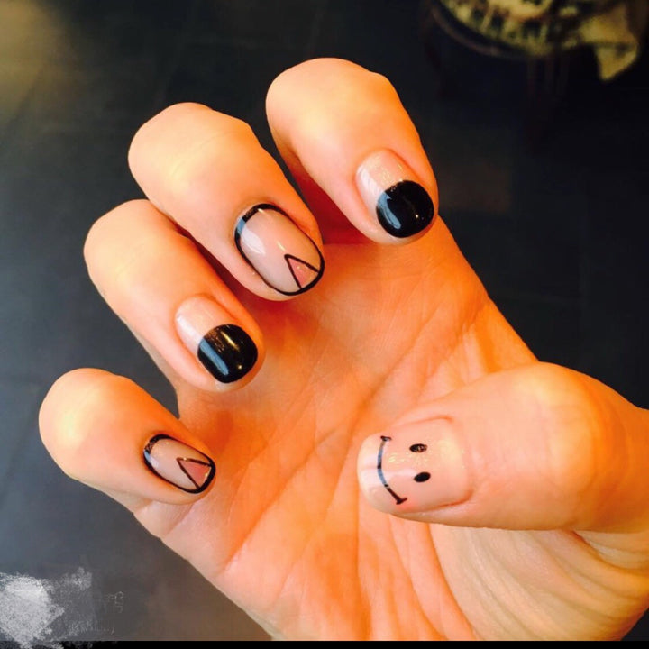 Classic French Tip Press-On Nails
