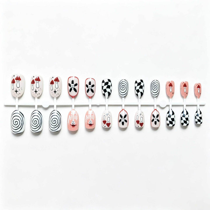 Creative Artistic Halloween-Themed Nail Art