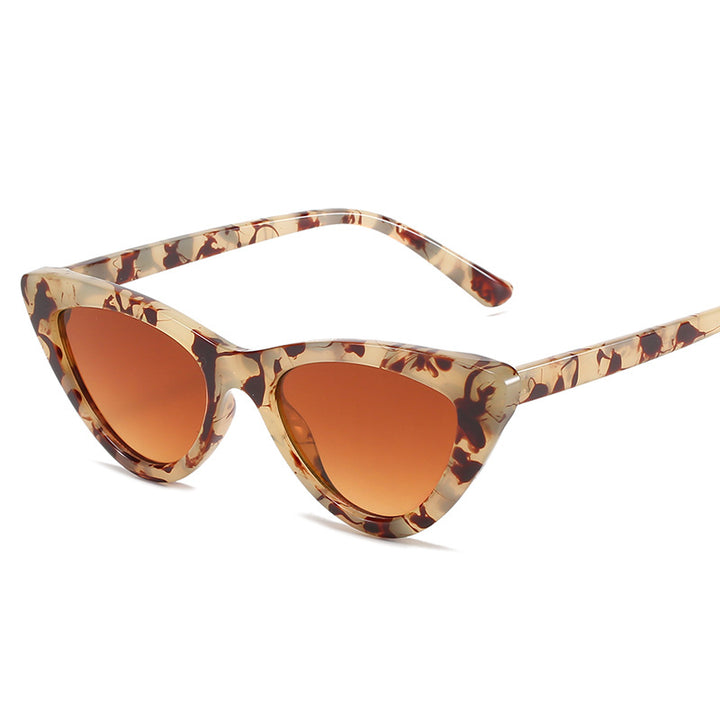 Ladies Cat-Eye Sunglasses with Futuristic Design and Sturdy Frame Kalsten
