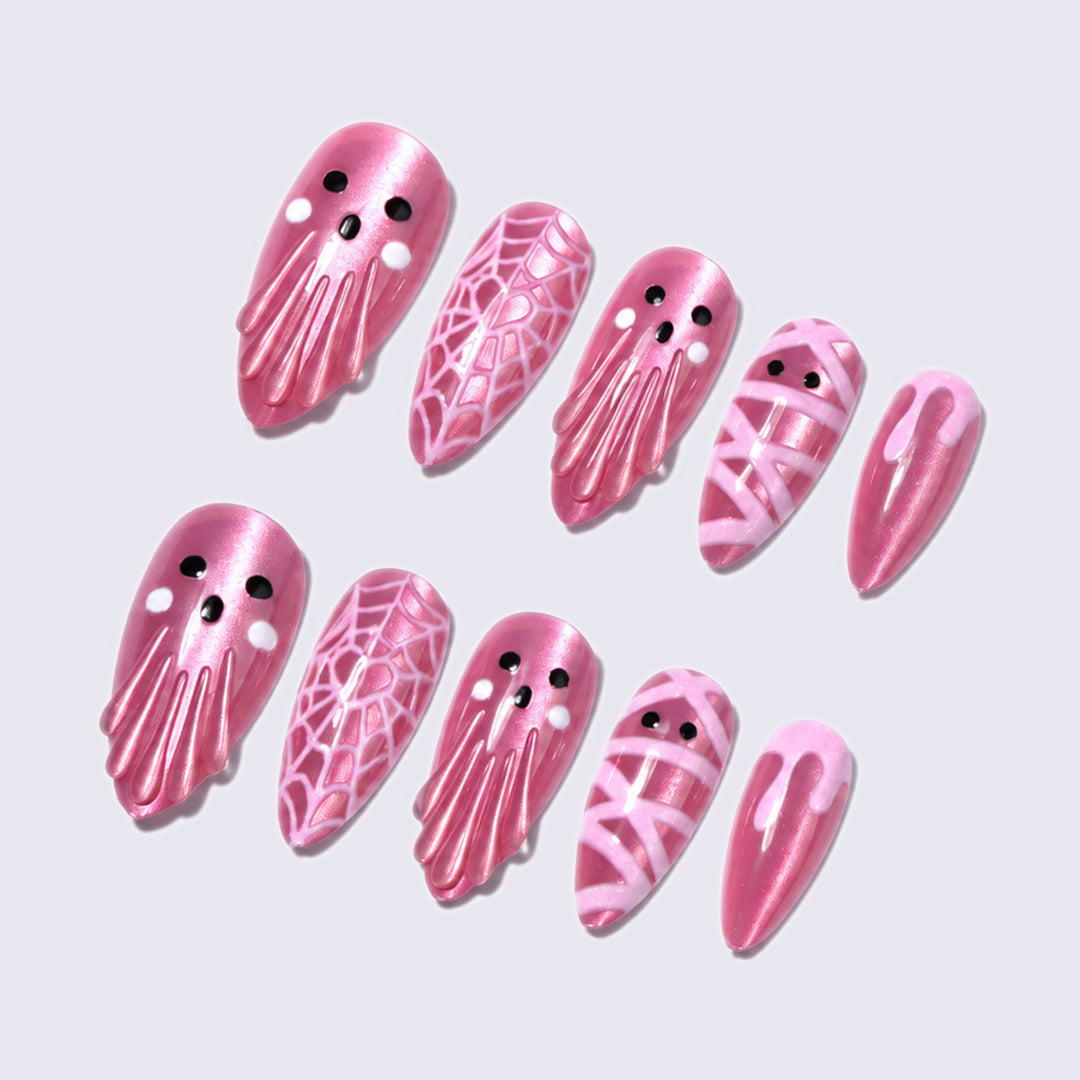 Whimsical Octopus-Themed Press-On Nails Kalsten