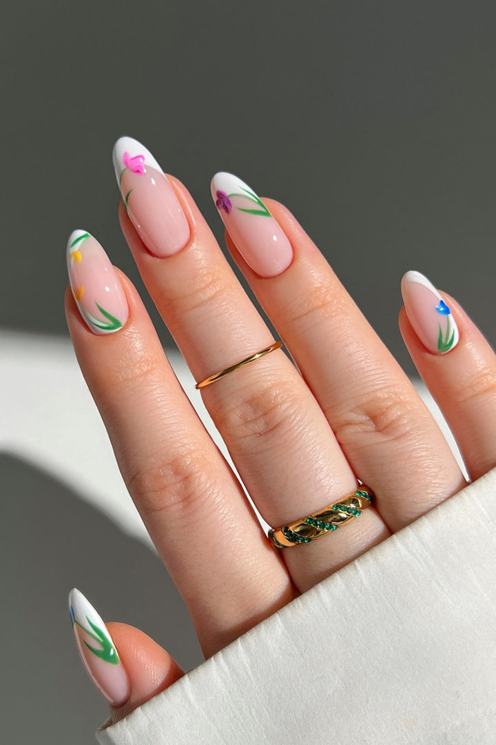Elegant Heart-Designed Press-On Nail Tips Kalsten